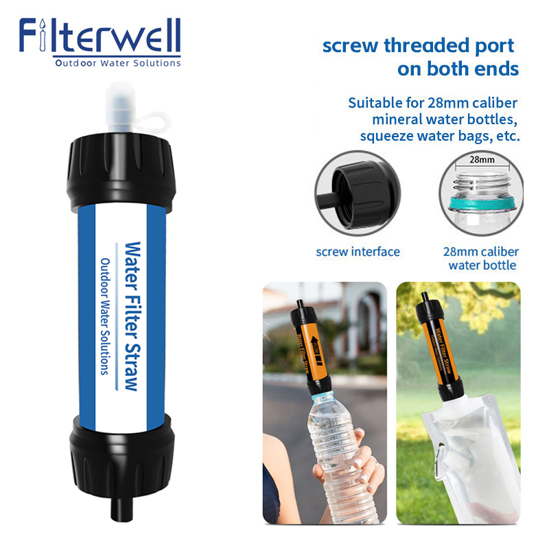 Water Filter Straw - Filterwell Camping Filter Water Straw Mini