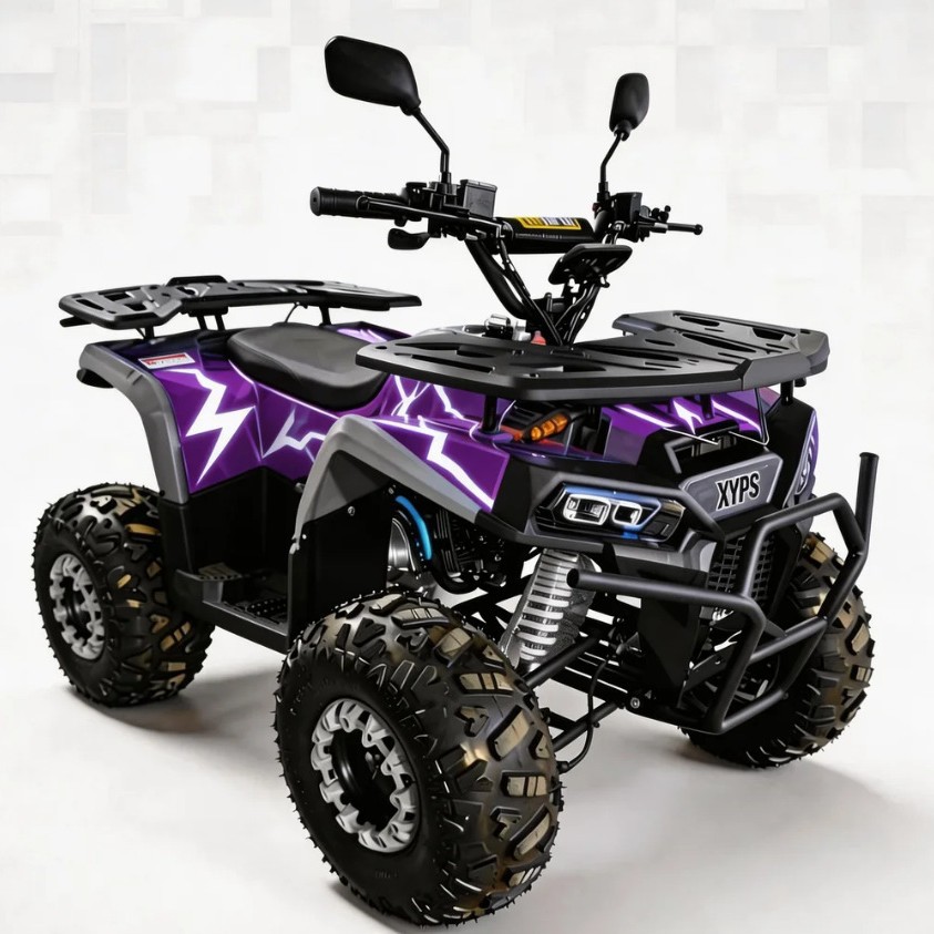 Outdoor Adventure Quad Biking - ATV 125cc, All-Terrain Quad Bike, Off-Road