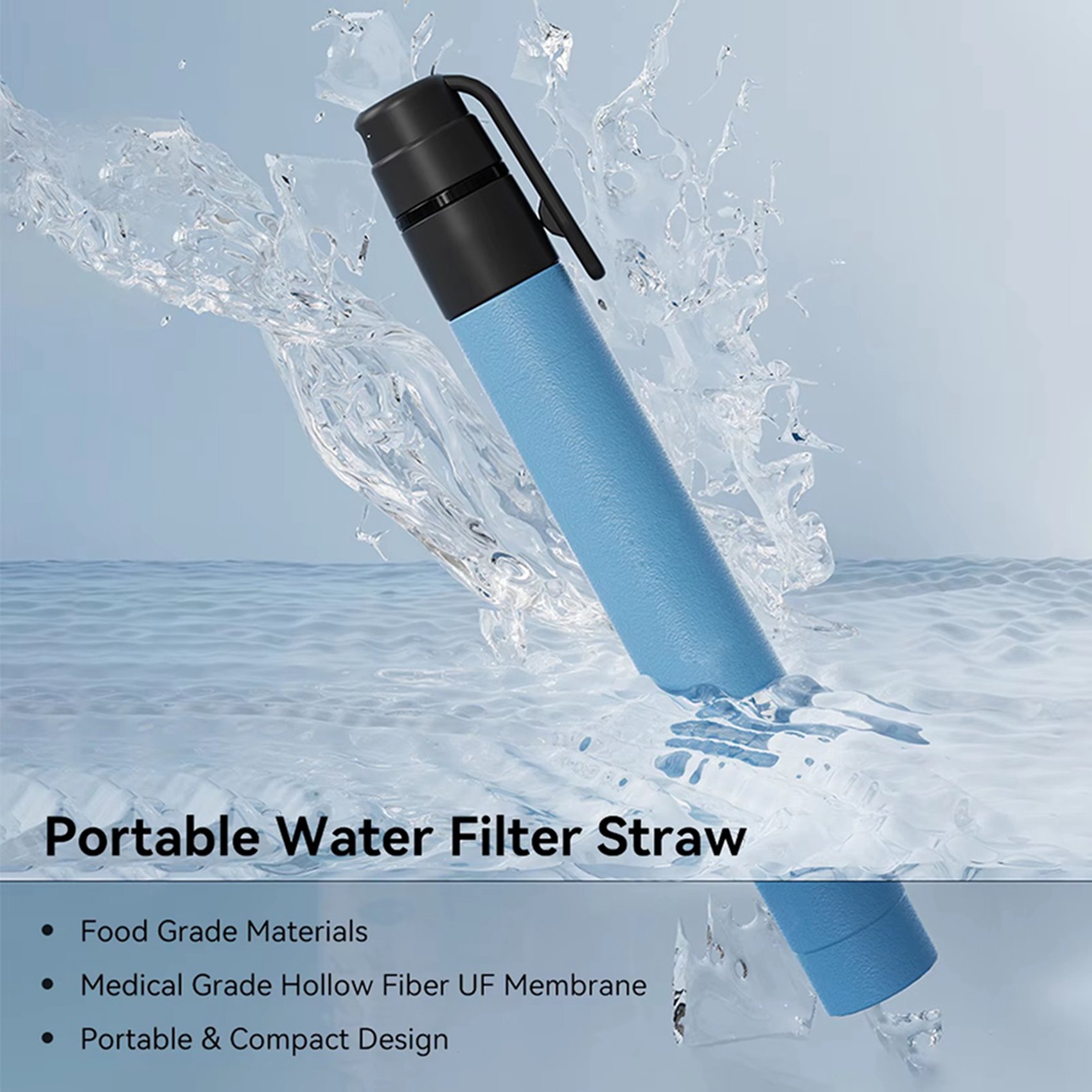 Water Filter Straw - 【SPECIAL】2X Portable Water Filter Straw, Emergency