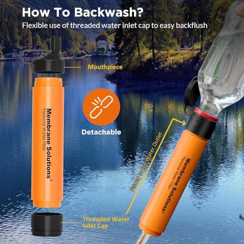 Pro 6L Camo Gravity Water Filt - đánh giá và giá Water Filter Straw