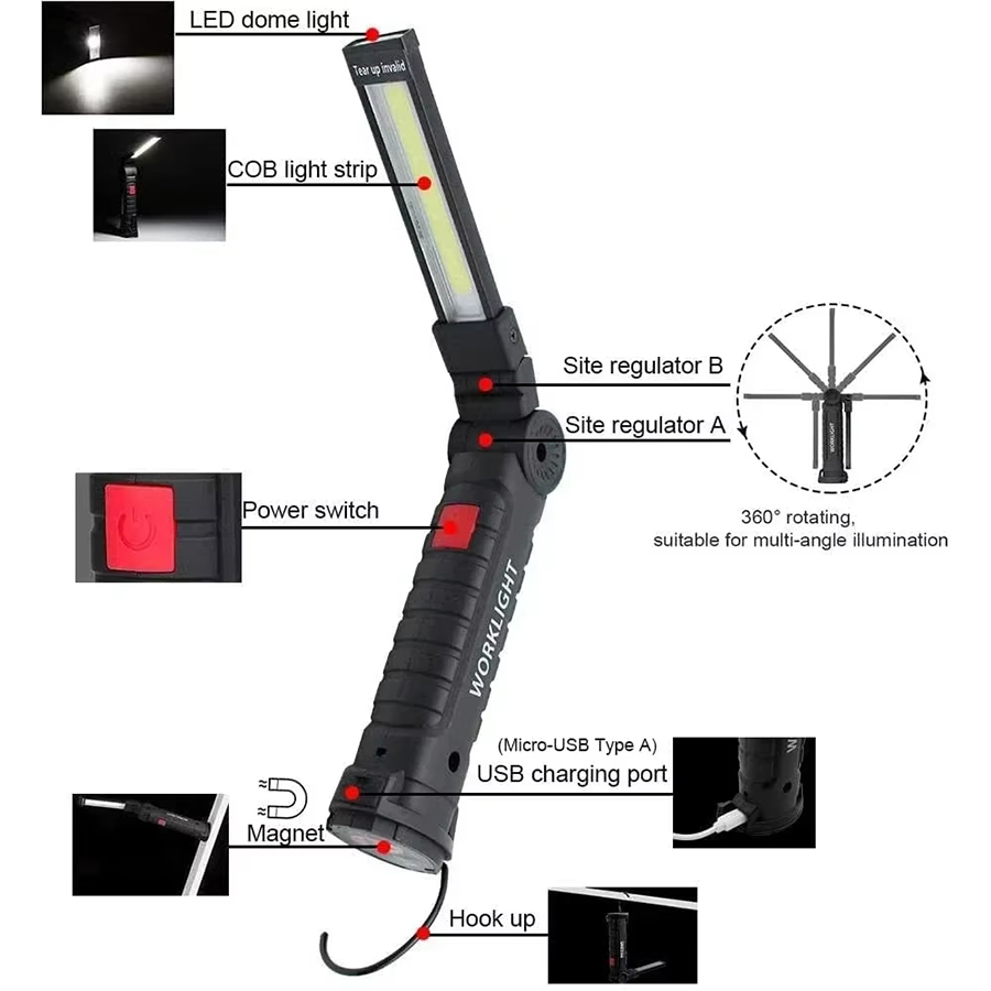 Portable LED Flashlight with M - đánh giá và giá Outdoor Adventure Trips
