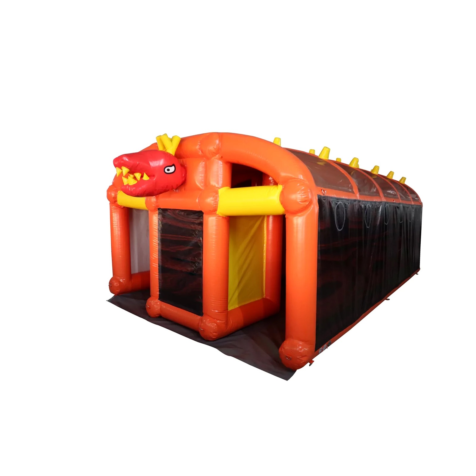 Mê cung bơm hơi màu cam lớn 3x - đánh giá và giá Outdoor Adventure Kids Party