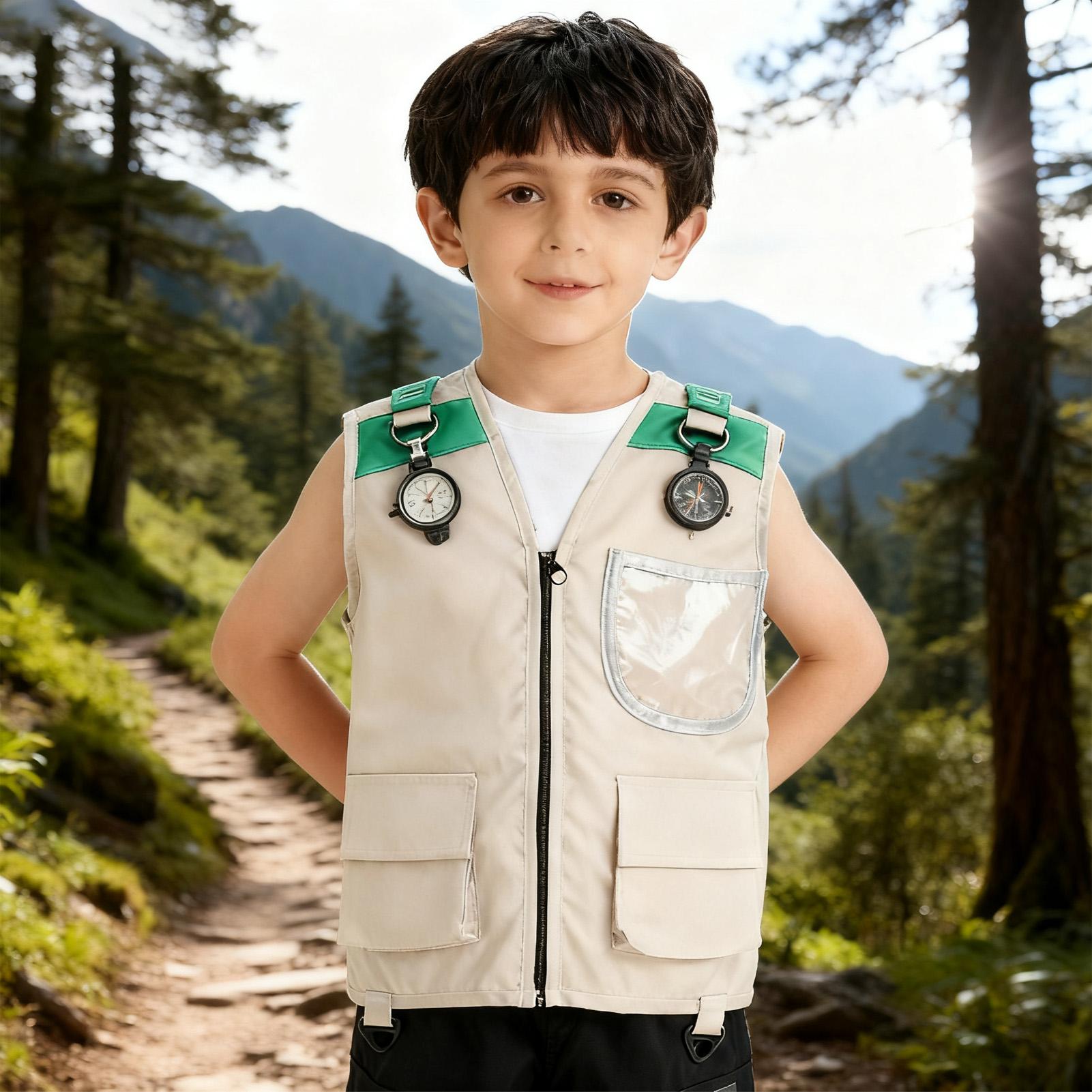 Kids Explorer Vest Costume Saf - đánh giá và giá Outdoor Adventure Boys