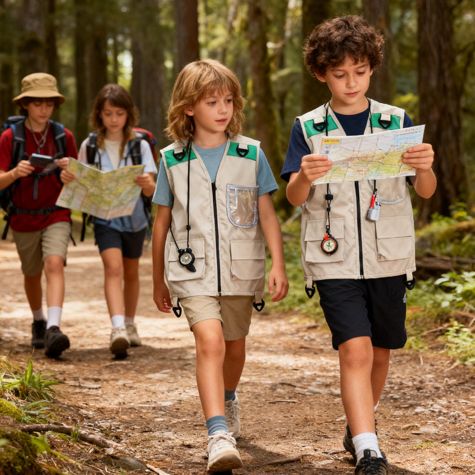 Kids Explorer Vest Costume Saf - đánh giá và giá Outdoor Adventure Boys
