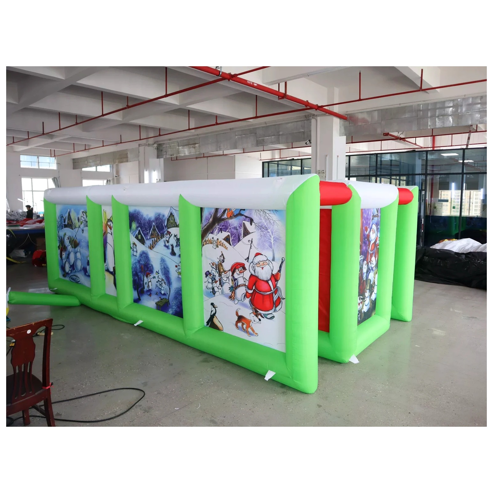 Mê cung bơm hơi mở rộng 6x6m 2 - đánh giá và giá Outdoor Adventure Kids Party
