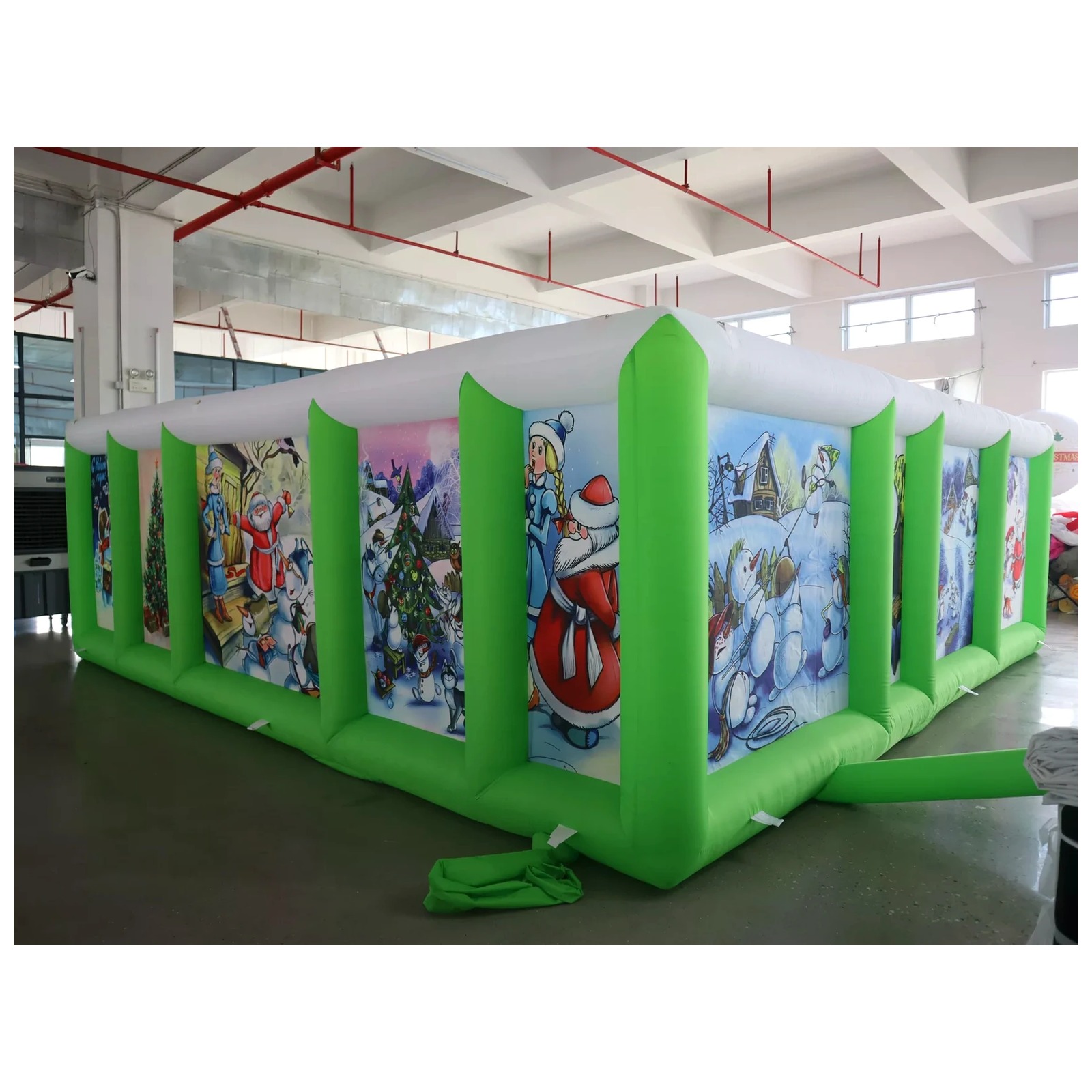 Mê cung bơm hơi mở rộng 6x6m 2 - đánh giá và giá Outdoor Adventure Kids Party