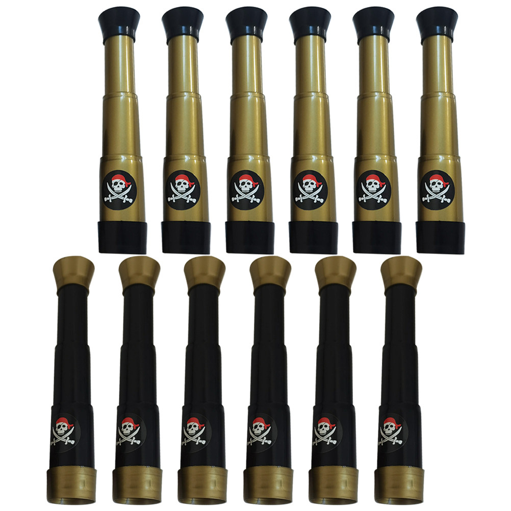 12Pcs Kids Pirate Telescope Se - đánh giá và giá Outdoor Adventure Kids Party