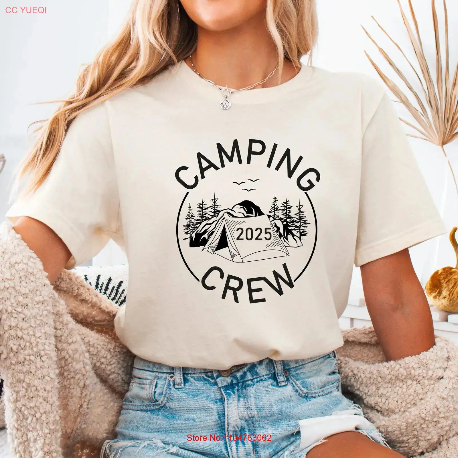 Camping Crew 2025 T Shirt For  - đánh giá và giá Outdoor Adventure Group