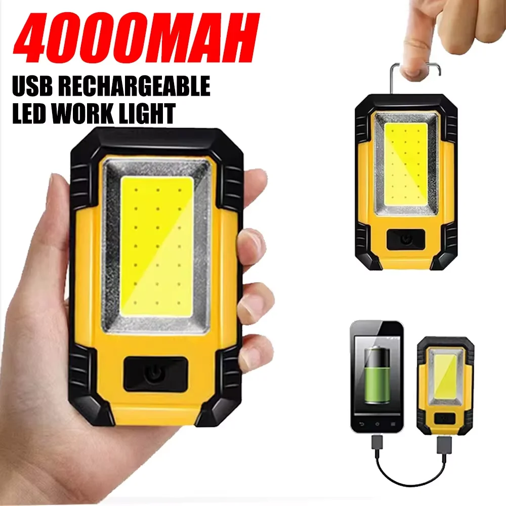 Rechargeable 4000MaH Work Ligh - đánh giá và giá Outdoor Adventure Trips