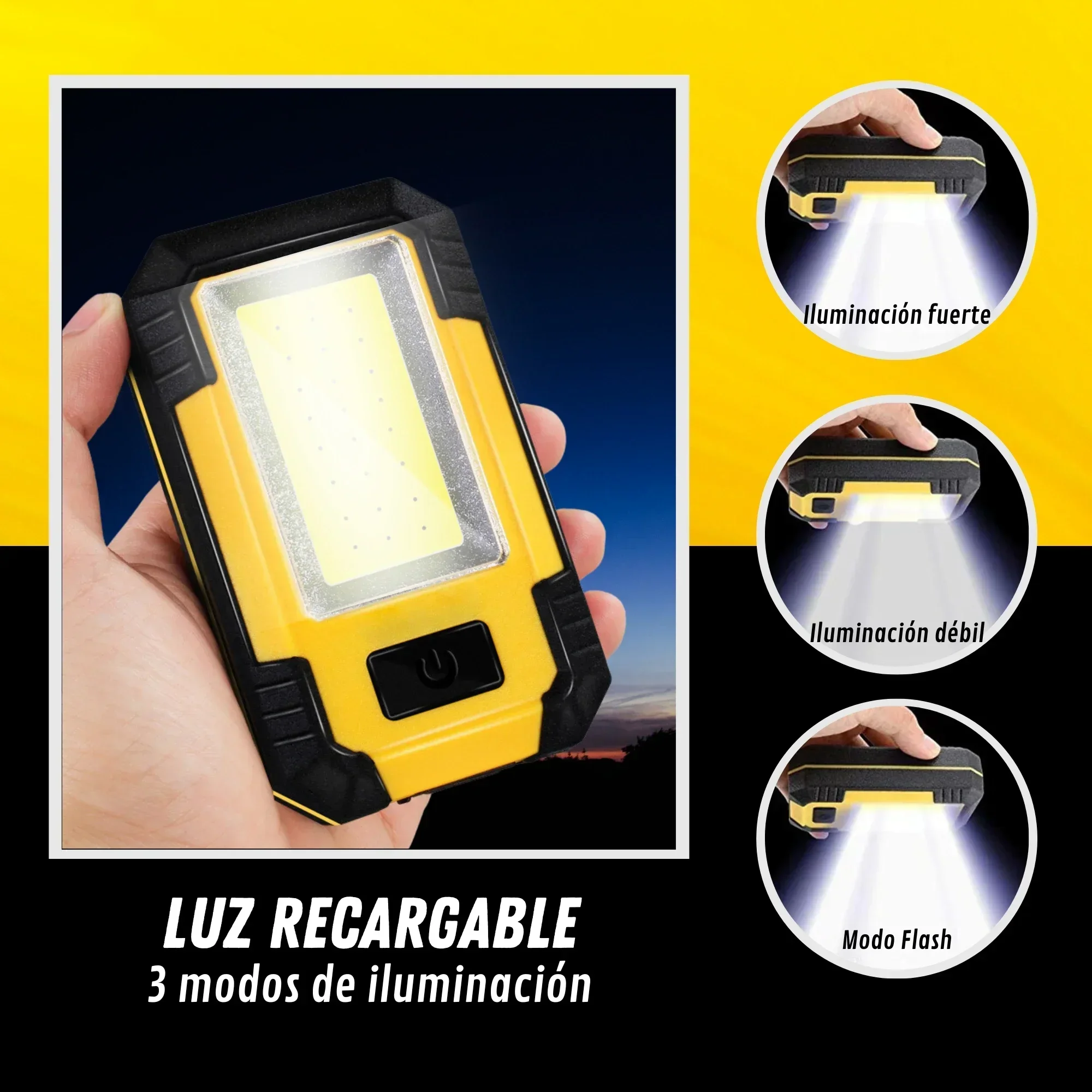 Rechargeable 4000MaH Work Ligh - đánh giá và giá Outdoor Adventure Trips