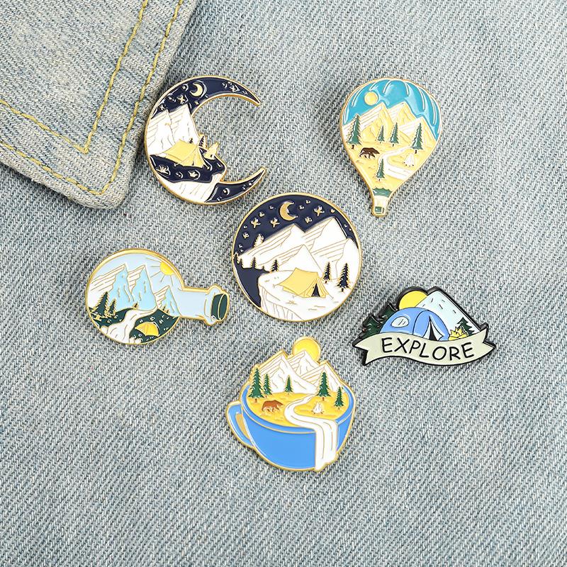 Camping Adventure Enamel Pins  - đánh giá và giá Outdoor Adventure Friends