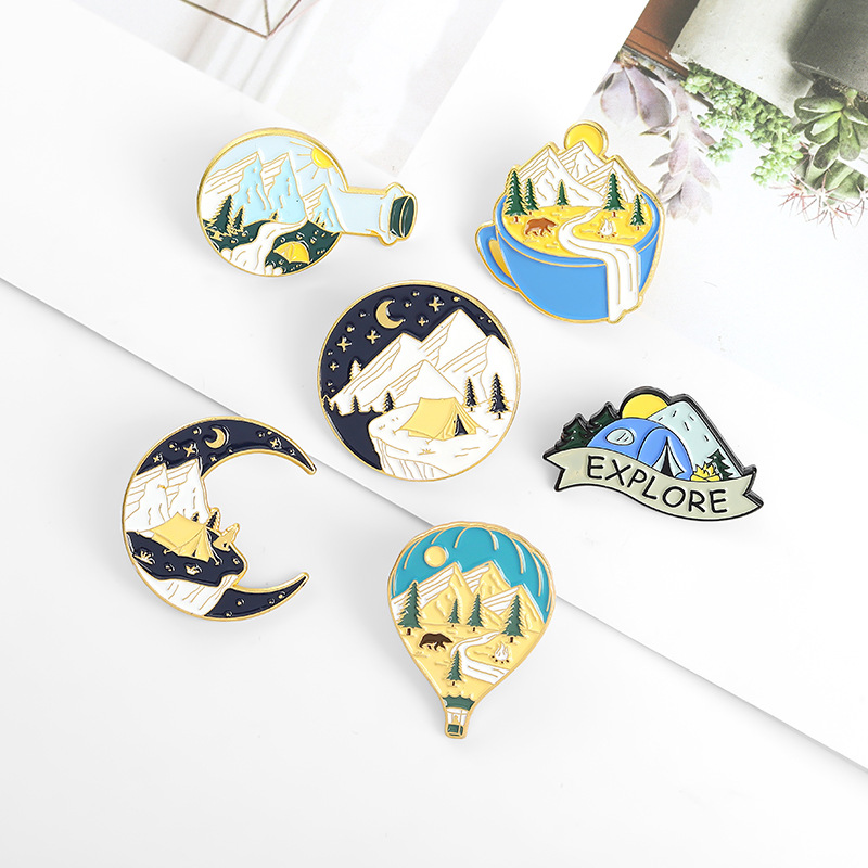 Camping Adventure Enamel Pins  - đánh giá và giá Outdoor Adventure Friends