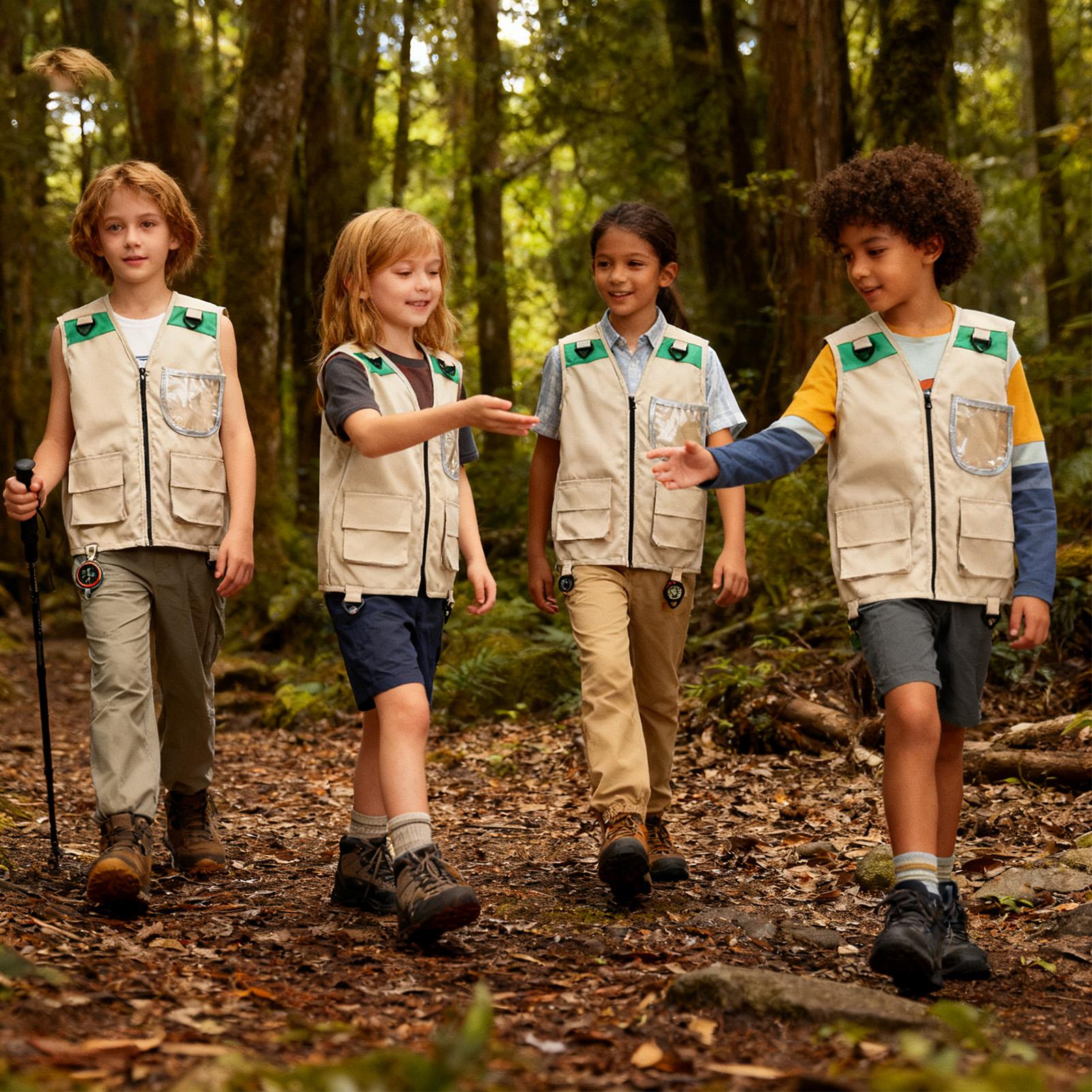 Fishing Vest Children Explorer - đánh giá và giá Outdoor Adventure Kids Party