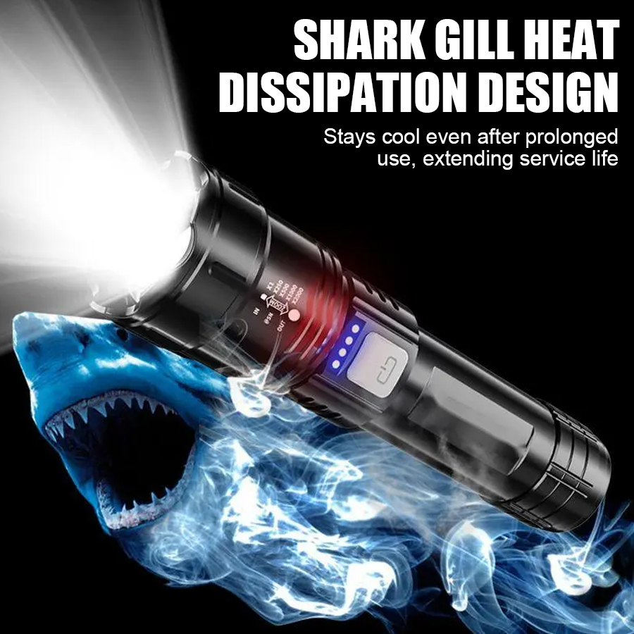 High Power P50 LED Flashlight  - đánh giá và giá Outdoor Adventure Trips