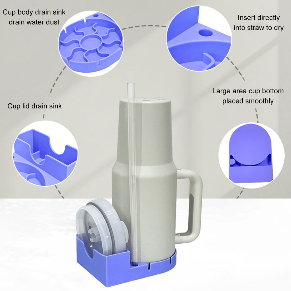 Silicone Tumbler Drying Statio - đánh giá và giá Water Filter Straw