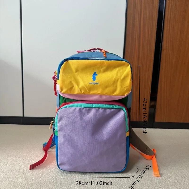 Dopamine Color Block Backpack  - đánh giá và giá Outdoor Adventure Trips