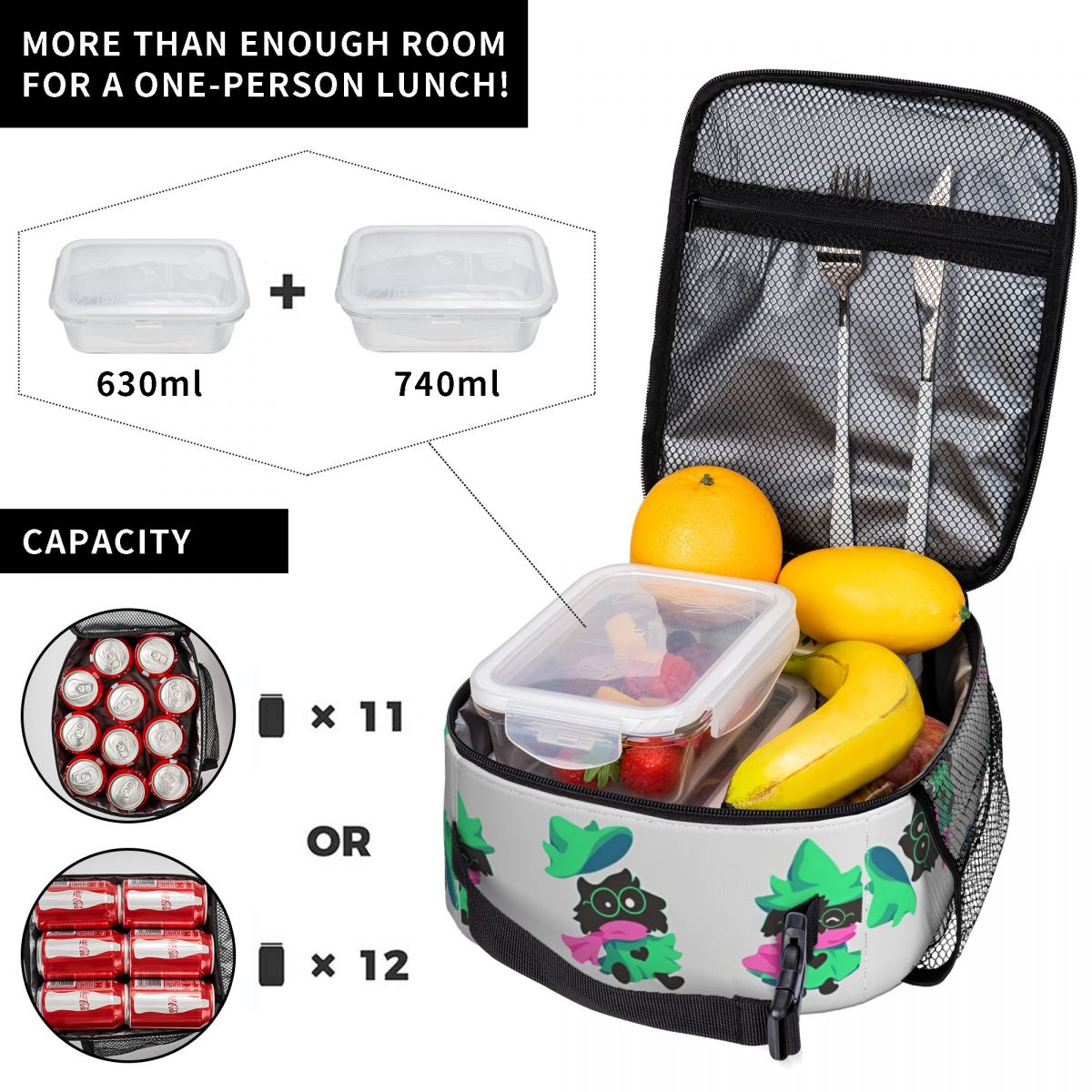 Deltarune Insulated Lunch Bags - đánh giá và giá Outdoor Adventure Boys