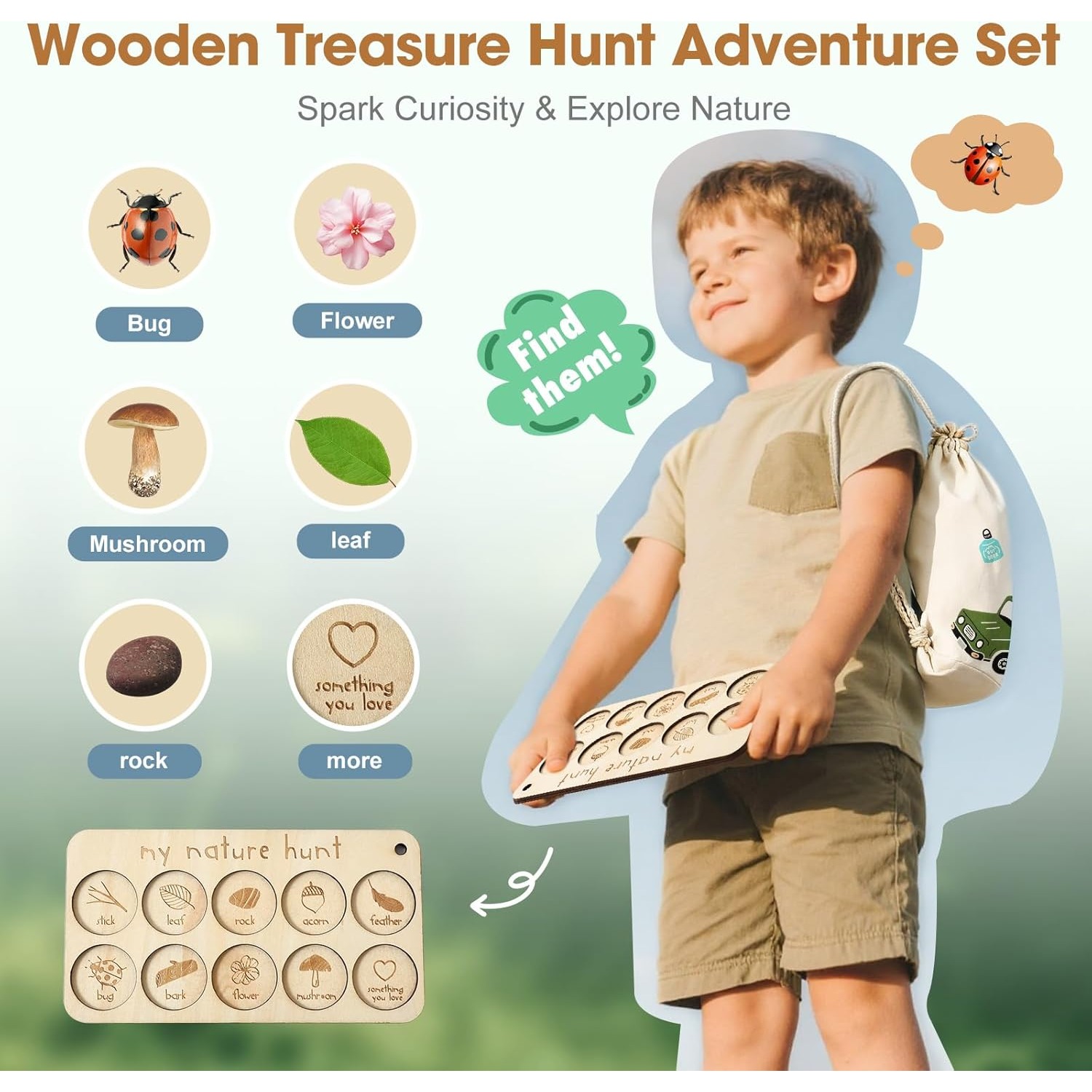 Bug Catcher Kit for Kids with  - đánh giá và giá Outdoor Adventure Boys