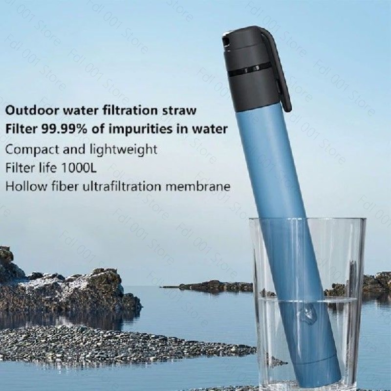 Portable Mini Pen-Shaped Outdo - đánh giá và giá Water Filter Straw